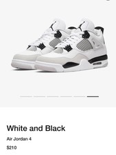 Jordan 4 Retro Military Black Size 11 Men