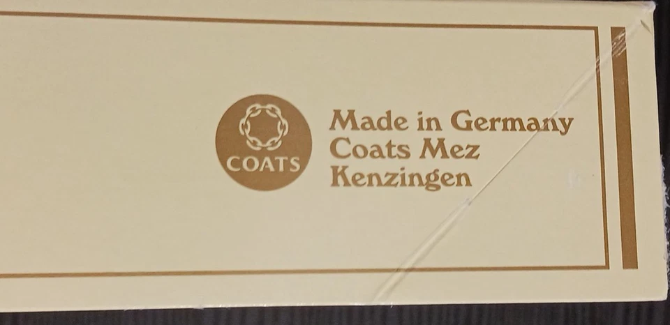 Anchor Cotton Pearl Thread Size 8 Box of 10 pc New Royal Blue Made In Germany - Image 4 of 4