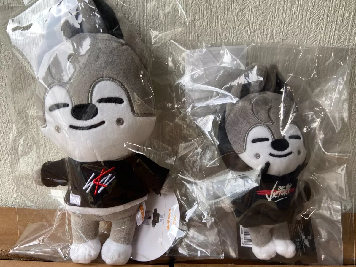 Official Stray Kids Skzoo Wolf Chan Bang Chan Plush Original & Mini Set  Stay.