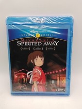 New  MIYAZAKI'S SPIRITED AWAY Sealed Blu-ray  DVD Studio Ghibli No slipcover