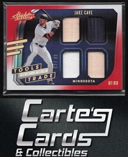 Jake Cave 2021 Absolute #TT4-JC Tools of the Trade 4 Swatch Spectrum Red 62/99