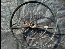 Early 1960s Chevrolet Corvair Steering Wheel With Horn Ring But No Button Early 1960s Chevrolet Corvair Steering Wheel With Horn Ring But No Button