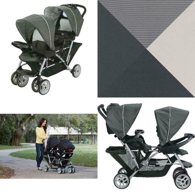 duoglider click connect double stroller