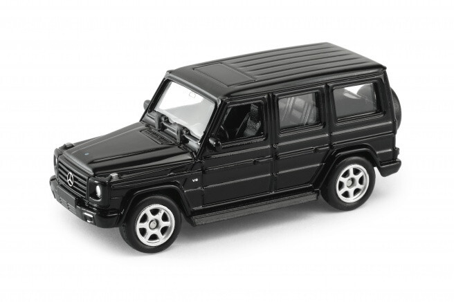 Welly Mercedes Benz G Class Black 1:60 1:64 Scales 3 Inch