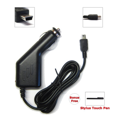 2A DC Car Vehicle Power Charger Adapter Cable For 7'' Floureon Car Truck GPS