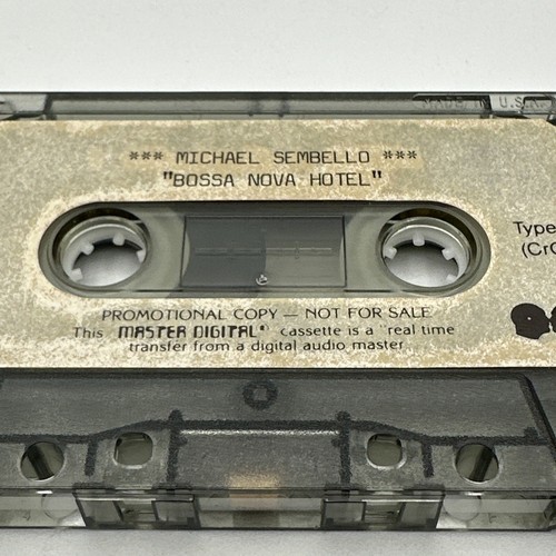 Michael Sembello - Bassa Nova Hotel 1983 Mater Digital Promo WB Synth-Pop RARE! - Picture 12 of 14