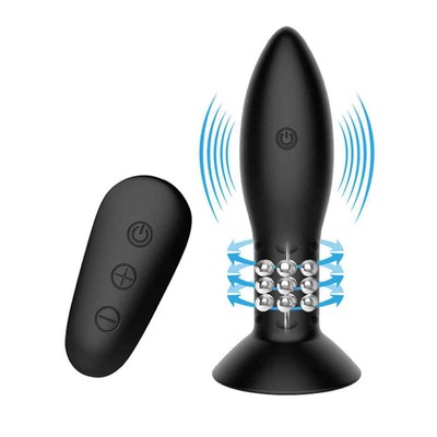 Mr Play Anal Plug Fancy Buttplug Analplug mit Vibration Silikon Unisex