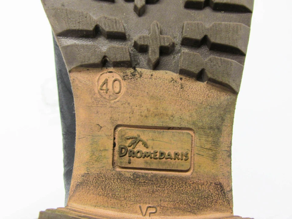 Dromedaris Womens Shoes Kai Size 9.5M EUR 40 Black Slip On Bootie Pre Owned qp - Image 3 of 4