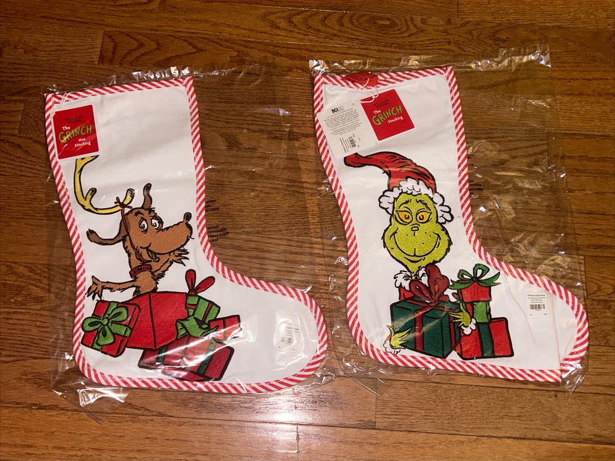 Williams Sonoma Christmas Dr. Seuss The Grinch's Max + Grinch