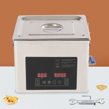 10L Ultrasonic Washing Machine With Cleaning Basket 250W For Cleaning Jewelry