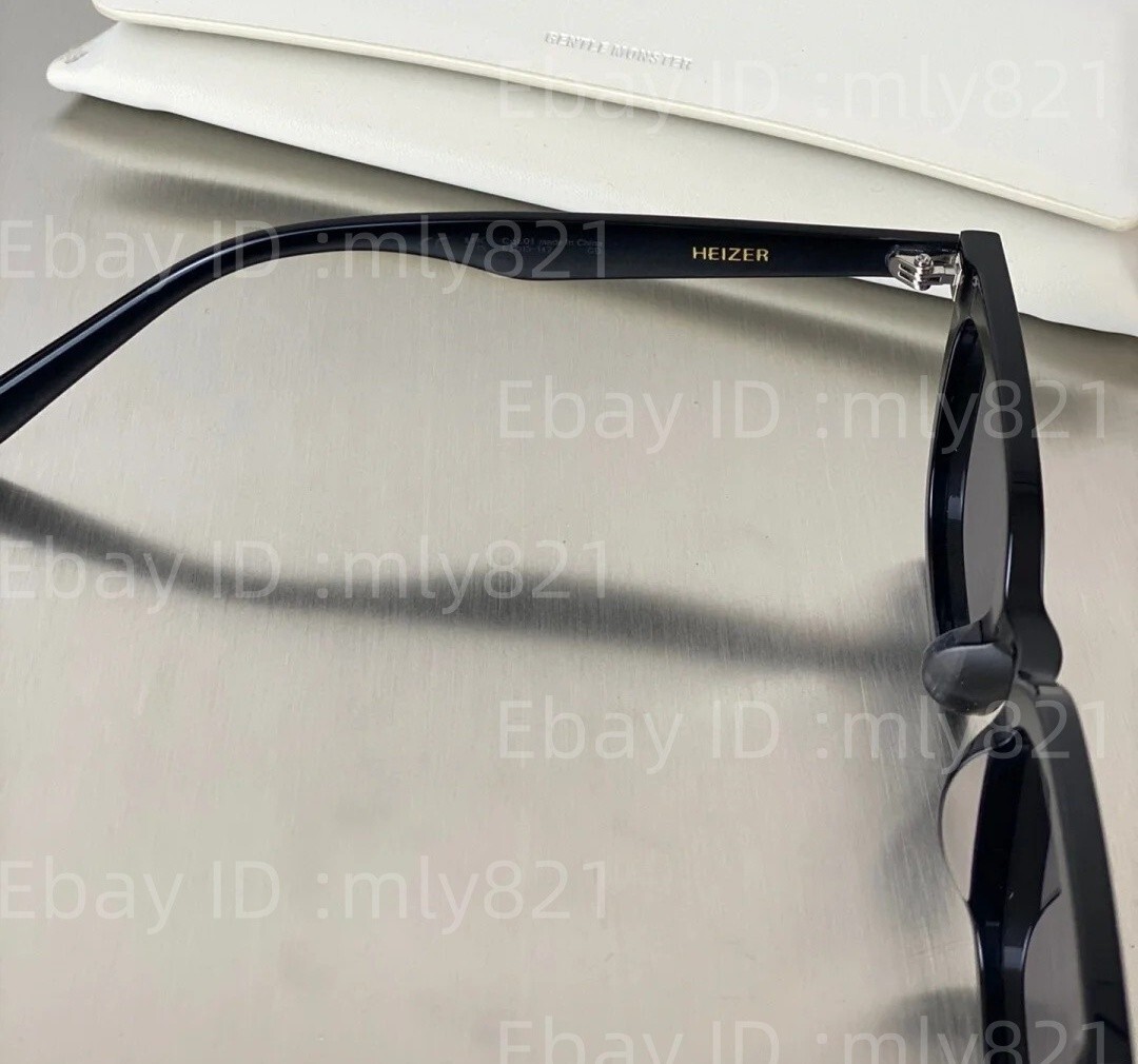 GentleMonster Sunglasses Heizer 01 Black Frame Black Lenses | eBay