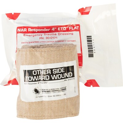 North American Rescue Responder Trauma Dressing 4 Inch