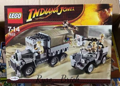 LEGO 7622 Race for the Stolen Treasure   NEW & Sealed | 2008 Indiana Jones |