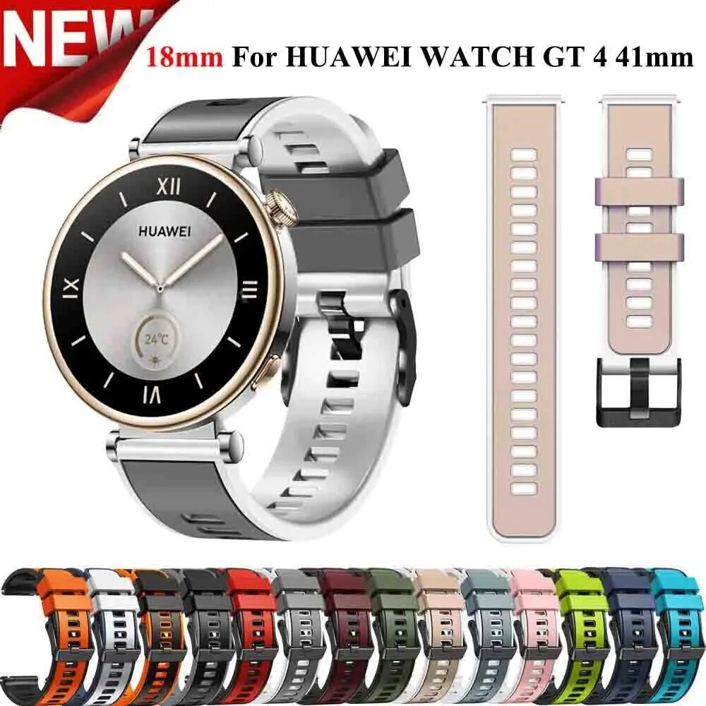 HUAWEI WATCH GT 4 41mm Silver Stainless Steel Strap