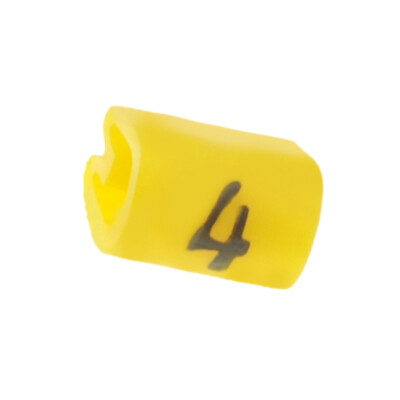 200X 05811404 Kennzeichnungsmarkierer für Kabel und Leitungen 2-3,2mm PVC TE Con