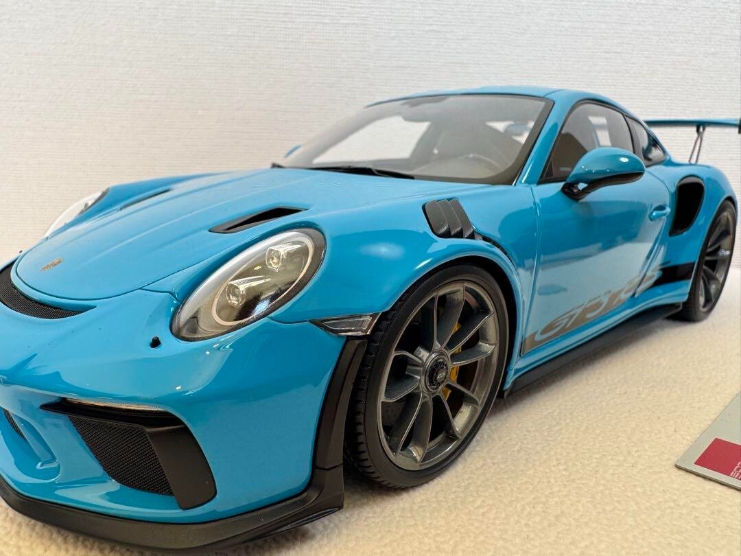 EIDOLON EML060B Porsche 911 GT3 RS 2018 Miami Blue Used From