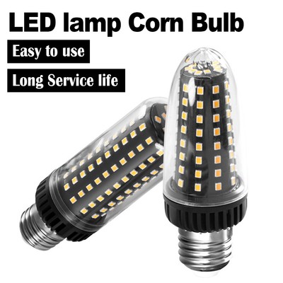 Led Lamp Corn Bulb 20w 30w E14 E27 Light Bulbs 2835smd 360beam Lampada Pc Shell