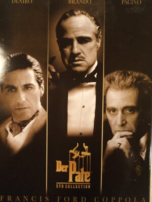 Der Pate I, II, III, 3 Disc Collection, 520 Minuten