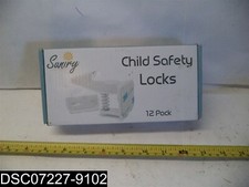 QTY 12: Child Cabinet Locks Invisible Design Baby Proof Safety