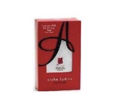 Alpha Hydrox Intensive 14% Glycolic AHA Peel Anti-Wrinkle 6 Facial Cloth Mask