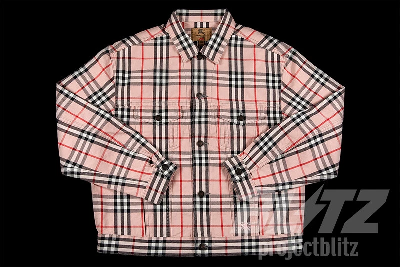 Burberry x supreme shop ebay