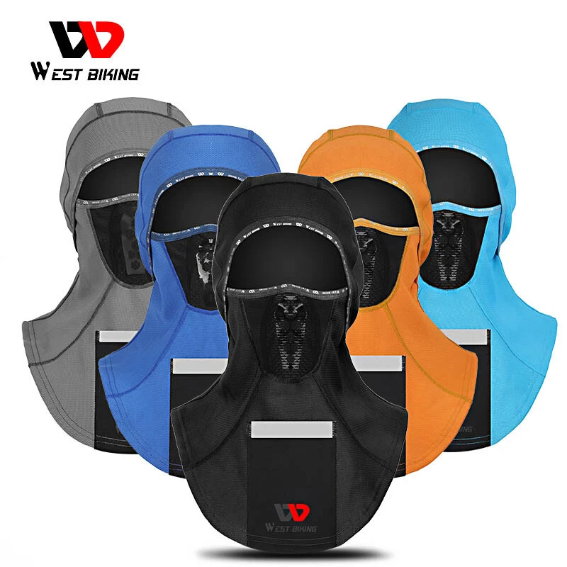 WEST BIKING Balaclava Full Face Mask Cycling Ski Winter Velvet Warm Neck Hat
