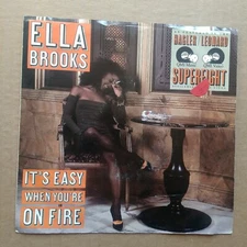ELLA BROOKS It's Easy When You're On Fire DJ PROMO R&B SOUL 45 7" Vinyl Record