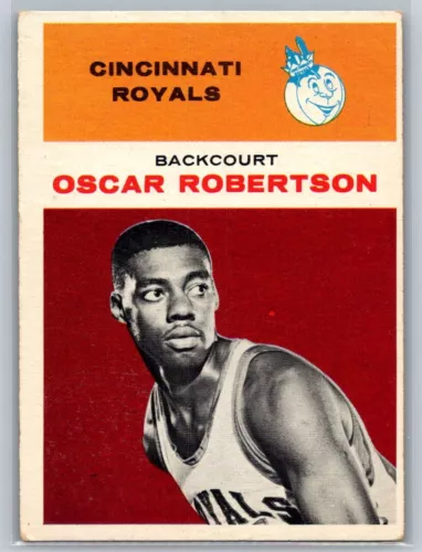 1961-62 Fleer Basketball #36 Oscar Robertson RC