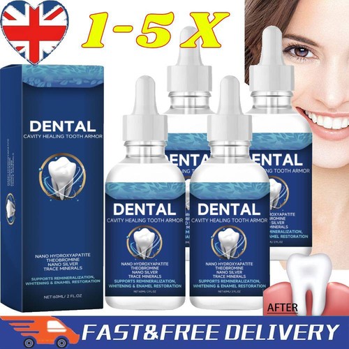 1-5er Pack 60ml Zahnpflegelösung Hohlraumheilung Zahnpanzer 2025 NEU