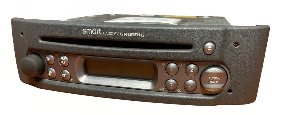 Original Smart 450 Radio Grundig CD Autoradio Fortwo 42 Mit Code - Bild 3 von 3