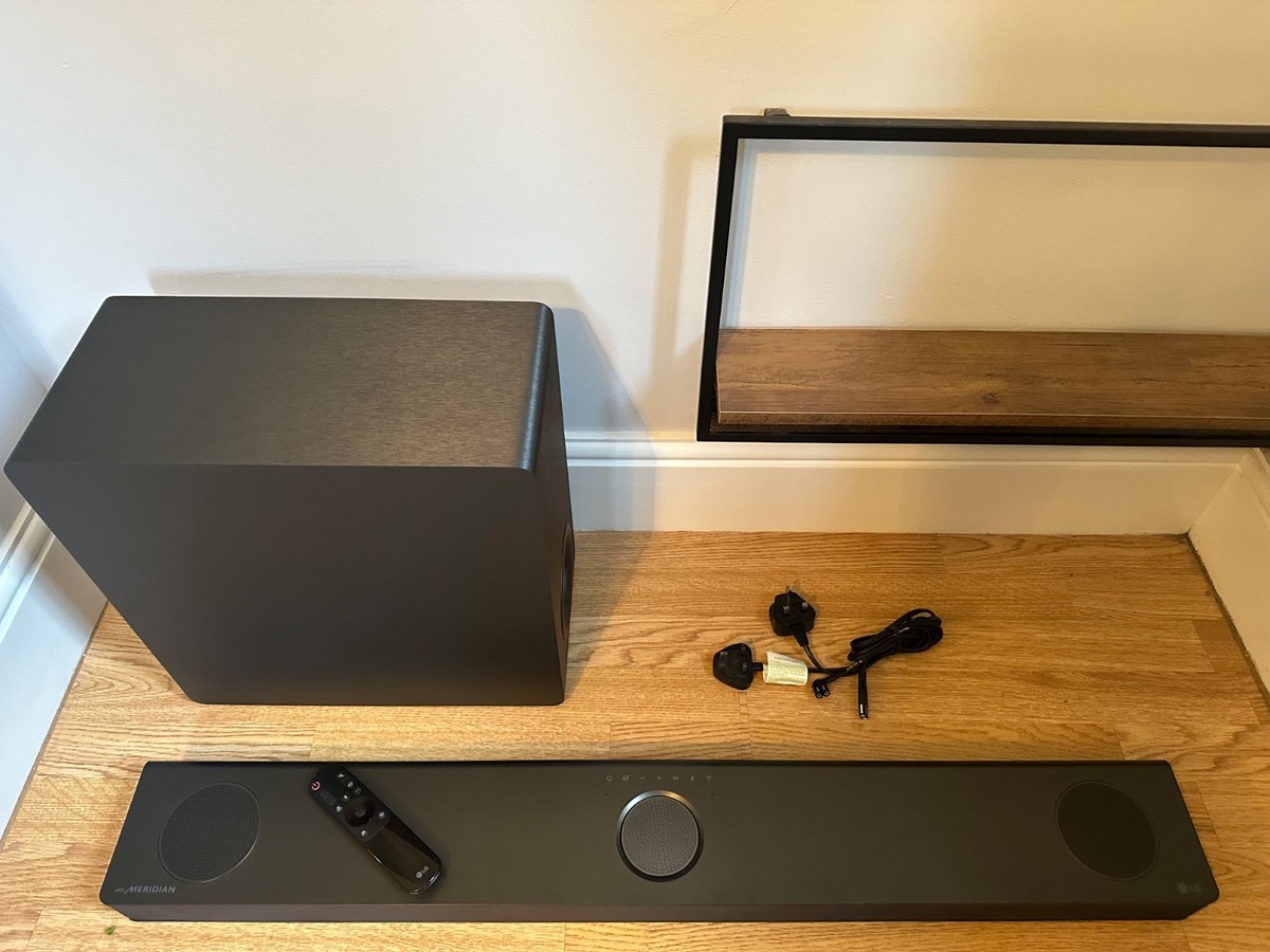 LG S80QR SOUNDBAR DOLBY ATMOS MERIDIAN No Rear Speakers EX