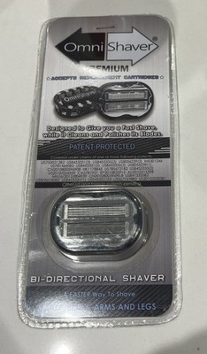 All New Omnishaver Classic , Black , Directional Shaver NIB, Sealed