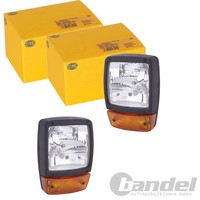 2X Hella Scheinwerfer 12V Scheinwerfer Satz | 1SA 996 120-471