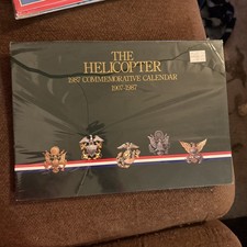 The Helicopter 1987 commemorative calendar 1907–1987 Sealed