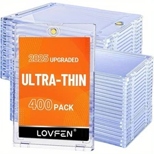 Ultra-thin One Touch Magnetic Card Holder Holds 25/50/100/200/400 35PT Cards