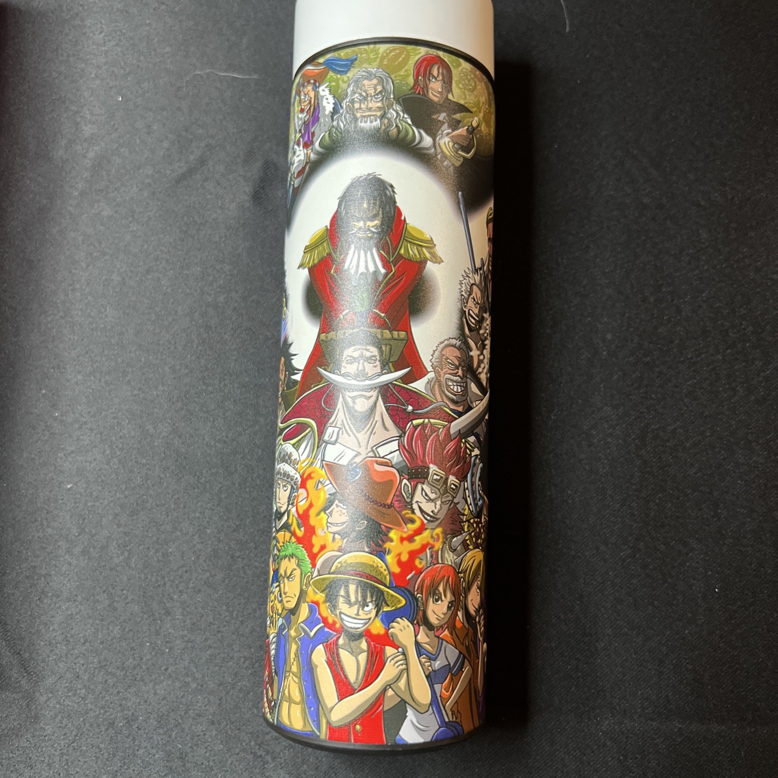 Anime Water Bottle Stainless Steel Vacuum Cup Smart Temp Display Reusable