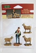 2001 LEMAX VILLAGE COLLECTION 12499A POLY RESIN NOS DEFECT MISSING BUCKET