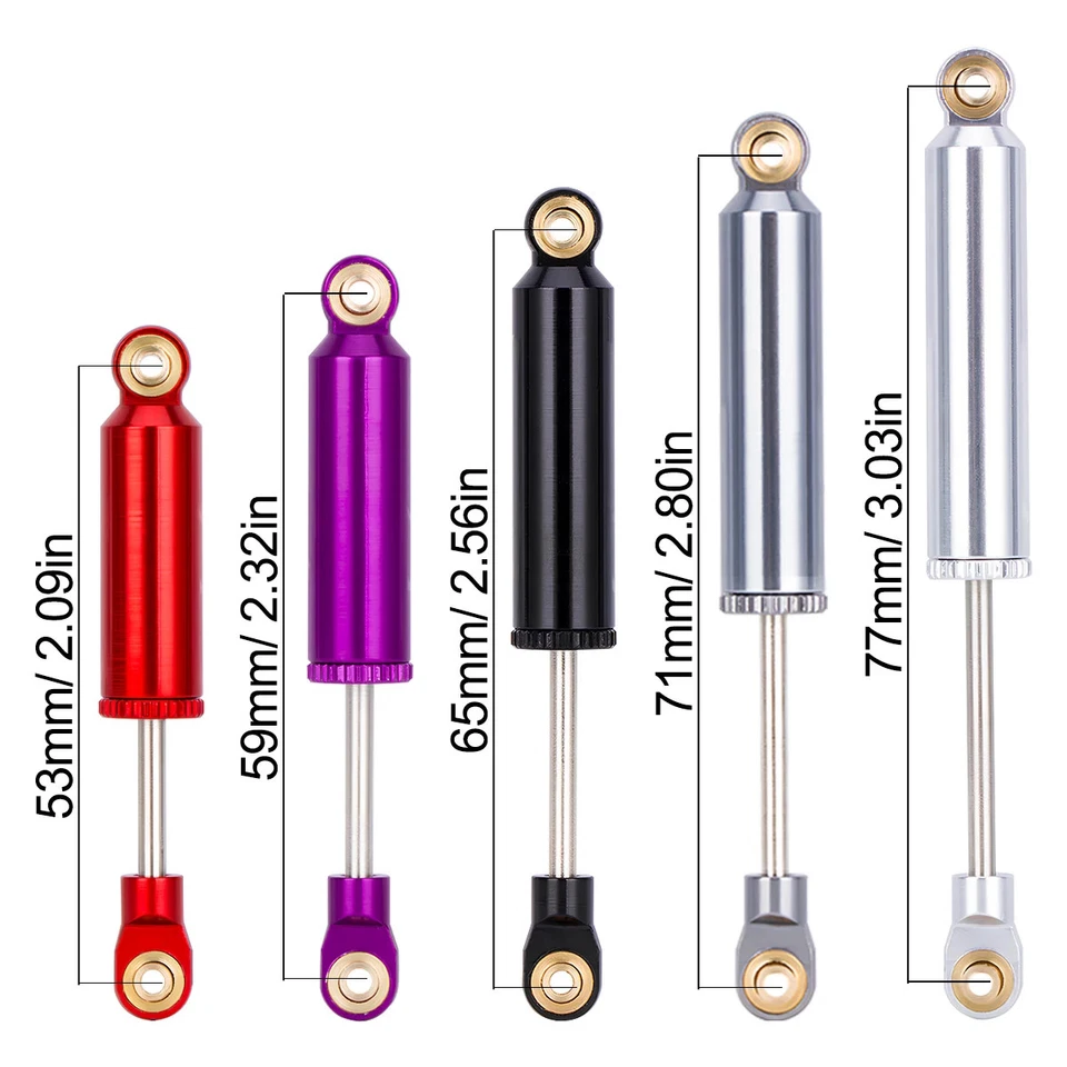 Built-in Spring Shock Absorbers Oil Damper for 1/18 RC Crawler Redcat Ascent18 - Image 2 of 4