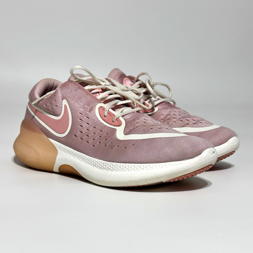 Nike Joyride Run 2 POD Men's Low Top Mesh Lace-Up Sneakers Pink/White/Tan