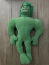 VINTAGE 1978 Marvel Comics Group The Incredible Hulk Plush Knickerbocker Toy 16”