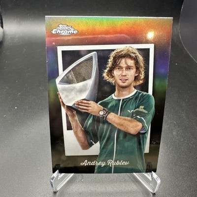 2025 Topps Chrome Tennis Captured Refractor CTD-3 Andrey Rublev