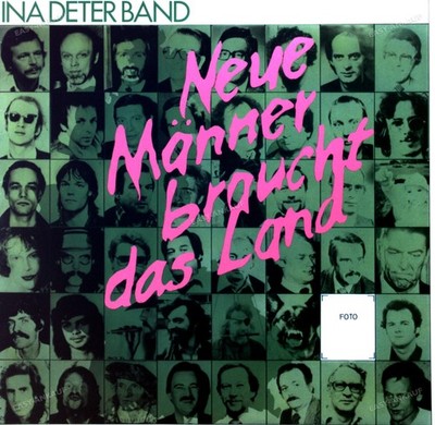 Ina Deter Band - Neue Männer Braucht Das Land LP (VG/VG) .