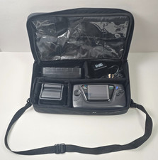 SEGA Game Gear Handheld System + Case, Charger, Battery Pack, Wide View - Tested