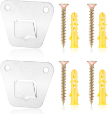 2 Pcs Ceiling Fan Mounting Bracket Wall Mount Bracket Heavy Duty Solid Steel Wal