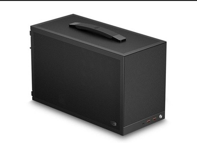 PCCOOLER CPS K101 MESH PC Case, Portable Desktop Mini ITX Case, Four-side SPCC