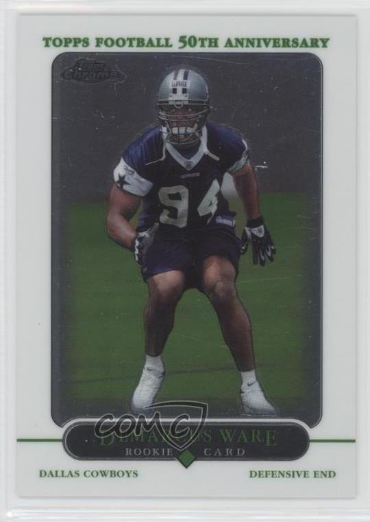2005 Topps Chrome DeMarcus Ware #213 Rookie RC HOF c1b
