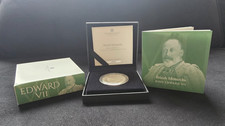 2022 Royal Mint British Monarchs King Edward VII UK 1oz Silver Proof £2 Coin