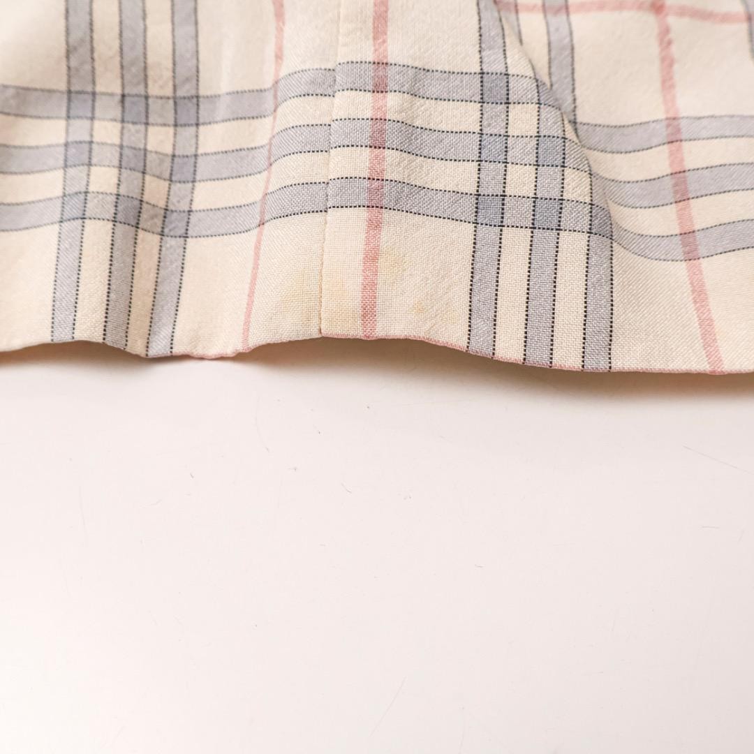 Burberry Jacket Outerwear Beige 100% Silk Size 6 For Women thumbnail 10