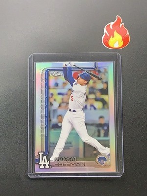 2025 Topps Chrome - Freddie Freeman #23 Topps Refractor