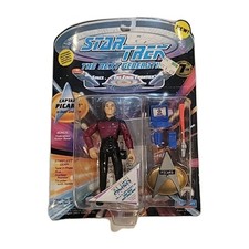 Star Trek Next Generation Captain Picard Action Figure Duty Uniform NUMBERED
